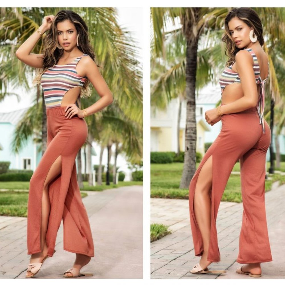 Mapale 1910 Jumpsuit Color Terracotta